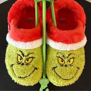 Grinch Crocs - Youth size J2